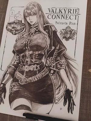 Image of Original Art : Selvaria Bles - Valkyria // Hyde Zhang
