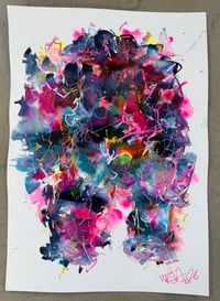 Image 1 of Magenta Blues A3