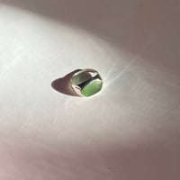 Image 2 of GREEN SEAGLASS RING (P)