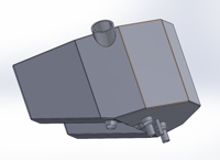 Image 3 of SB&F CB750 Oil Tank Reproduction