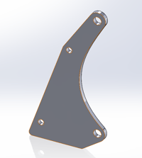 Santee - GME - Machine Shop CB750 Motor Mount