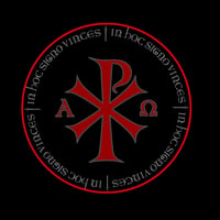 Chi Rho Sticker | Orthodox Sticker | Christian Sticker | Christ Conquers