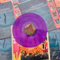 Image 6 of HIBUSHIBIRE ‘Phantom Fuzzy Exotica’ Purple Marble LP with OBI