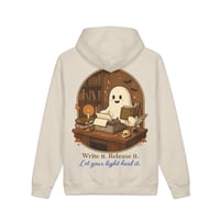 Image 3 of Journaling by Candlelight Hoodie | Strength with Deanna Halloween Collection