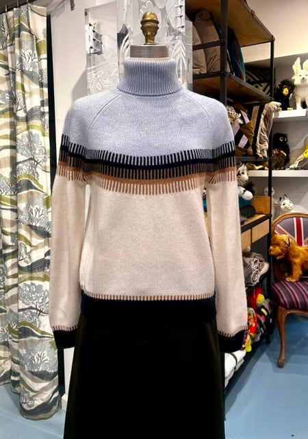 Jumper 1234 F/W' Tweed Fairisle Sweater - Image 1 of 1