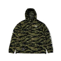 Image 1 of PACKABLE ANORAK WINDBREAKER - TIGER CAMO