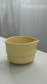 Image 1 of Matcha Bowl in Butter Yellow (Imperfect)