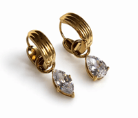 Marquise & Pear Crystal Drops