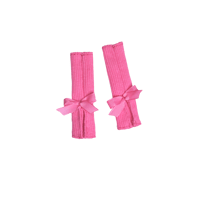 CANDY DOUBLE PINK BOW BALLET SOCKS