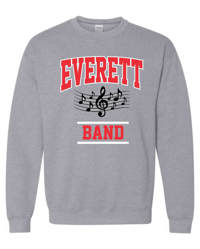 Image 1 of Everett Music Department Crewneck Design 2