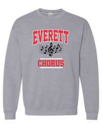 Image 2 of Everett Music Department Crewneck Design 2