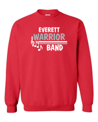Everett Music Department Crewneck Design 1