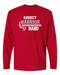 Image 2 of Everett Music Department Long Sleeve Design 1