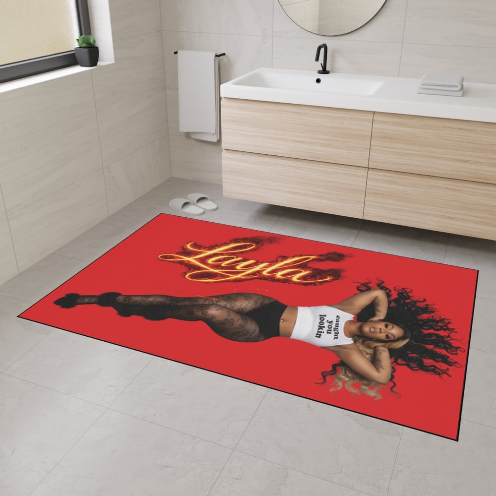 Image of Custom photo/ name Heavy Duty Floor Mat-f7055986