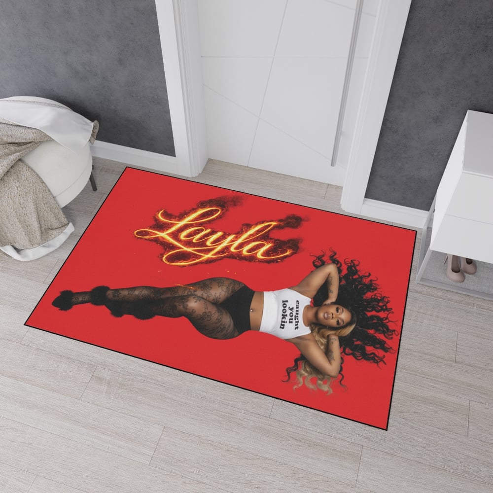 Image of Custom photo/ name Heavy Duty Floor Mat-f7055986
