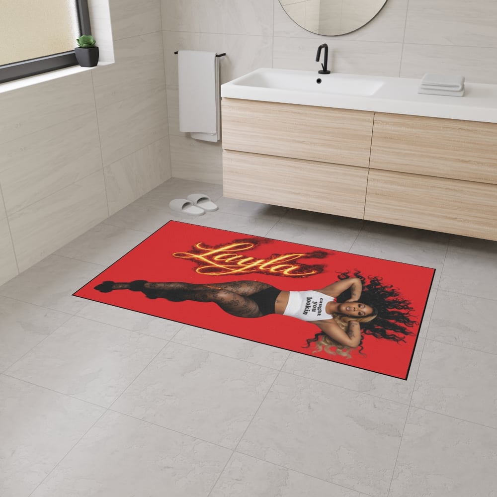 Image of Custom photo/ name Heavy Duty Floor Mat-f7055986