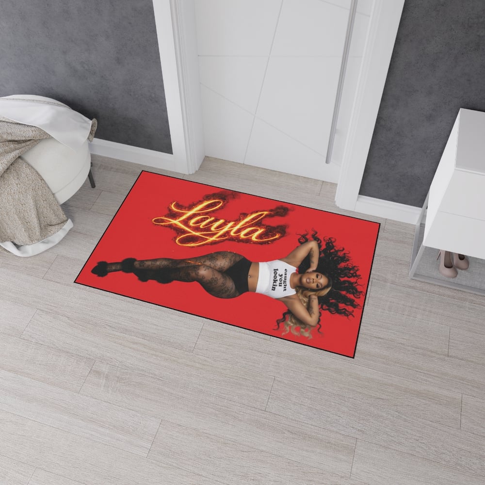 Image of Custom photo/ name Heavy Duty Floor Mat-f7055986