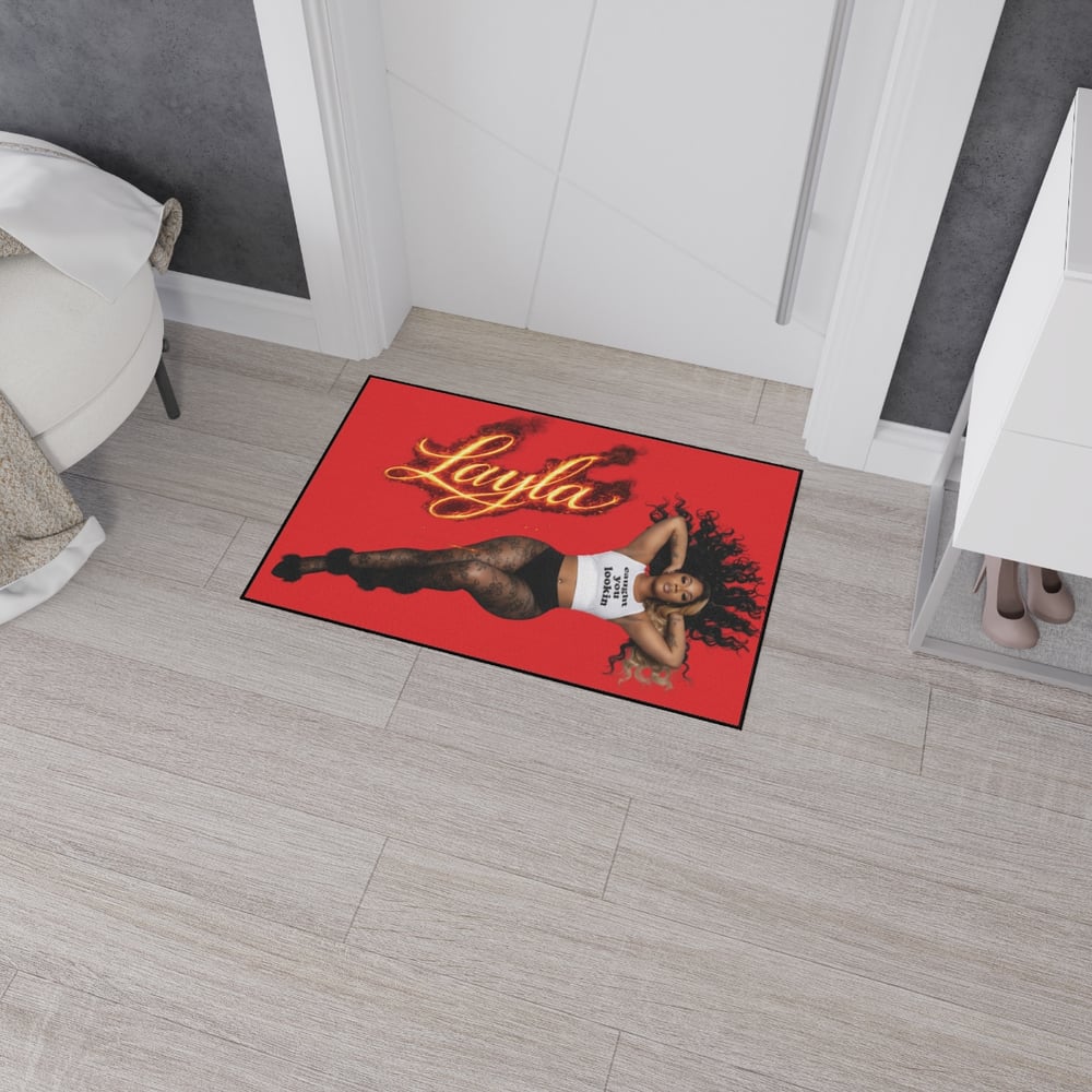 Image of Custom photo/ name Heavy Duty Floor Mat-f7055986