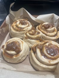 Image 4 of Cinnamon Roll Tray (4 rolls per tray)