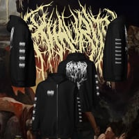 Image 1 of Exhaurity Sarkothenta B&W Zip Up