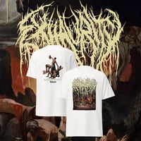 Image 1 of Exhaurity Sarkothenta Album Shirt White