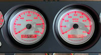 Image 2 of 1964-1966 Chevy C10 Custom Gauge Panel Bezel & Motor Meter Gauge Kit | GPS Speedometer | w/CEL