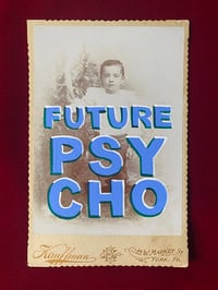 Image 1 of Future Psycho hand painted cabinet card