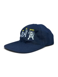 Image 2 of ZINE LOVER CAP (NAVY BLUE)