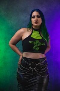 Image 4 of XS/S Rob Zombie Choker Top