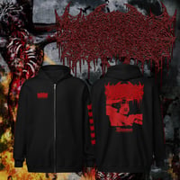 Image 1 of Misanthrope Red All Over Zip Up