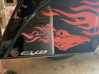 Image 1 of Chipper's Custom Eagle Saddlebag Graphics
