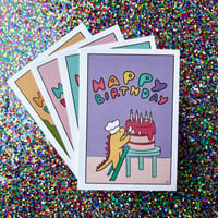 Image 1 of Birthday Besties 4-Card Set