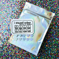 Image 1 of Sobriety Tracker Punch Card Kit