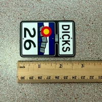 Image 2 of Phish Dicks ‘26 2.5” Vinyl Sticker Free Shipping