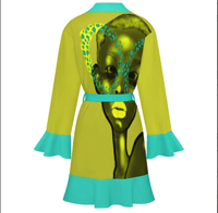 Image 1 of LEMONDROP RUFFLE KIMONO 