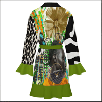 Image 1 of THE AMAZON RUFFLE KIMONO
