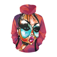 Image 1 of PIXIE  HOODIE GROOVY