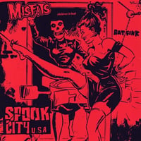 Image 1 of MISFITS – "Spook City USA" 7" (red vinyl)