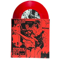 Image 3 of MISFITS – "Spook City USA" 7" (red vinyl)