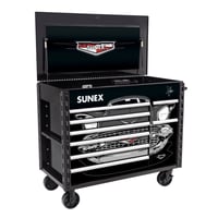 Image 1 of SQUINDO SUNEX – ’57 CHEVY - JUIC’D BOX 50"  7 DRAWER PREMIUM POWERED CART 