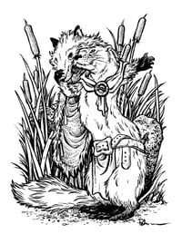Image 3 of Baltimore Comic Con Brush Pen Commission Pre-Order