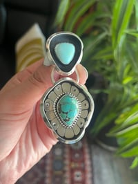 Image 1 of Two Stone Pendant Necklace