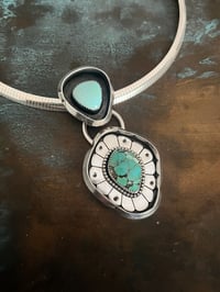 Image 4 of Two Stone Pendant Necklace