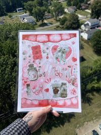 Image 2 of TEETH Risograph
