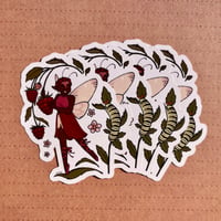 Image 2 of Raspberry Fairy Sticker