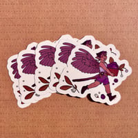 Image 2 of Blueberry Fairy Sticker
