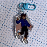Image 1 of q!Quackity Double Sided Acrylic Charm