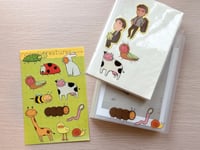 Image 2 of Normal Creatures Sticker Sheet