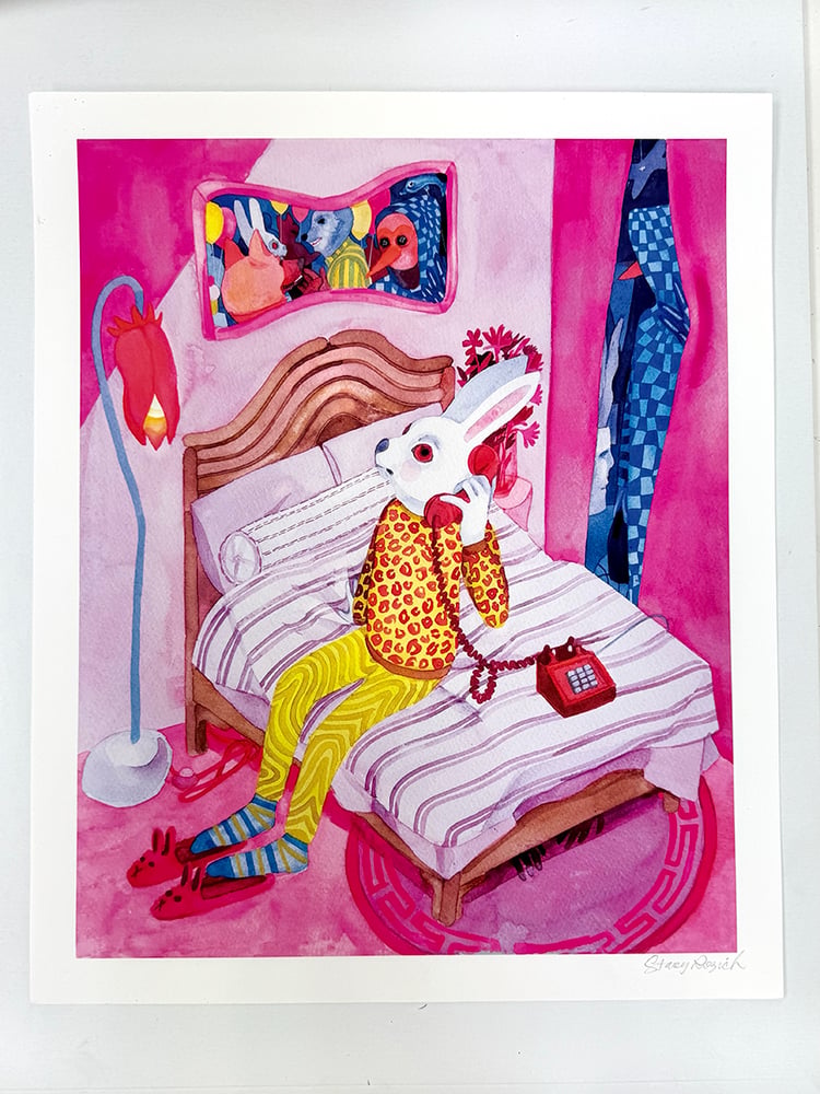 Image of "Echoes in the Closet" Limited Edition Print PROOF