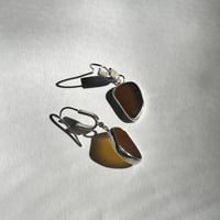 Image 4 of AMBER HALF HOOPS